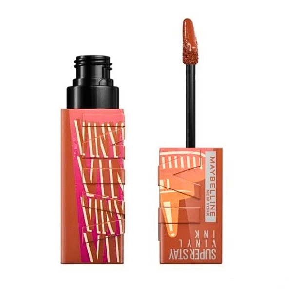 MAYBELLINE SUPER STAY VINYL INK SAUCE LTD 185 CARAMEL