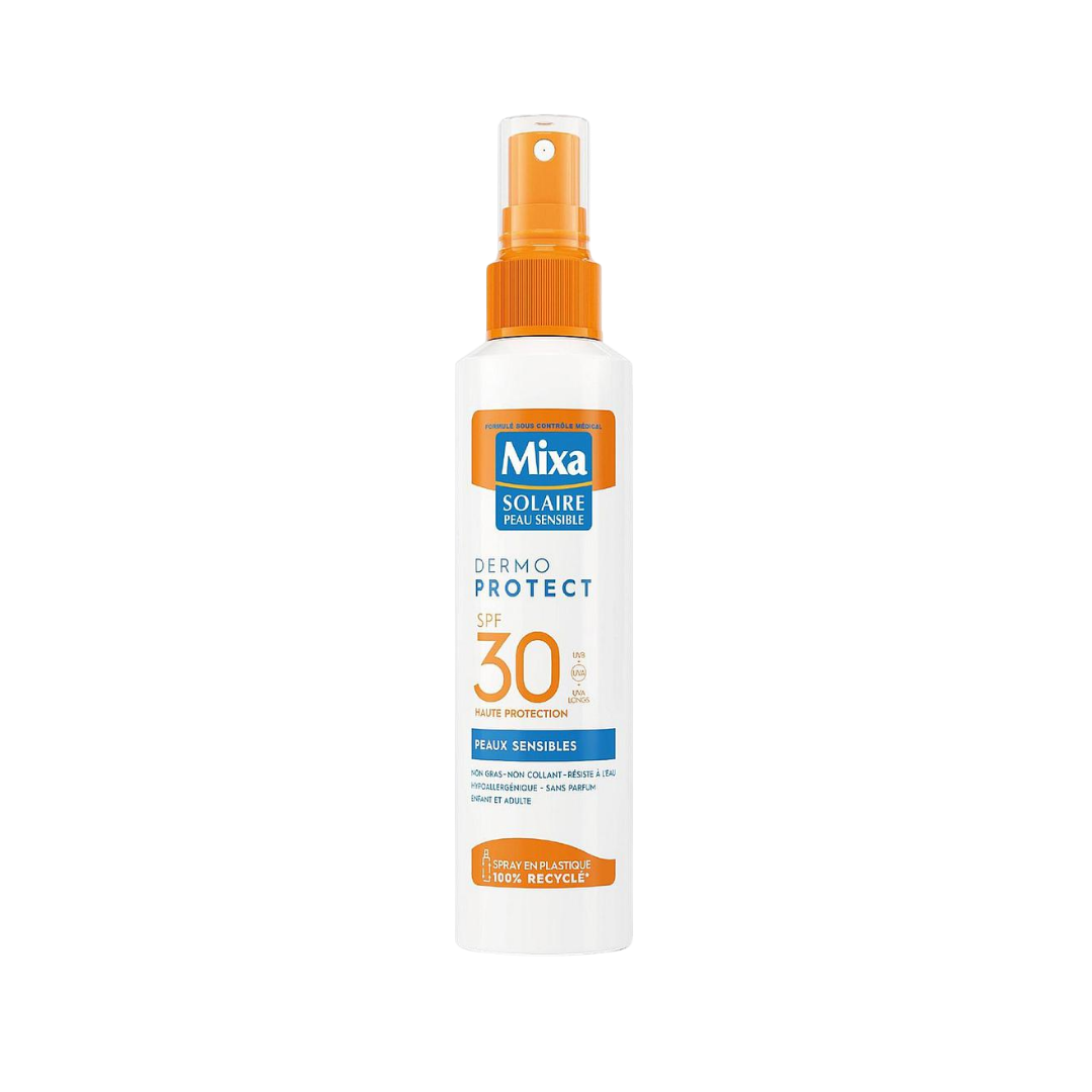 Mixa-Solaire-Adult-Spray-Peaux-Sensibles-spf30-150ml.png Mixa Solaire Adult Spray Peaux Sensibles spf30+ 150ml – Image 1
