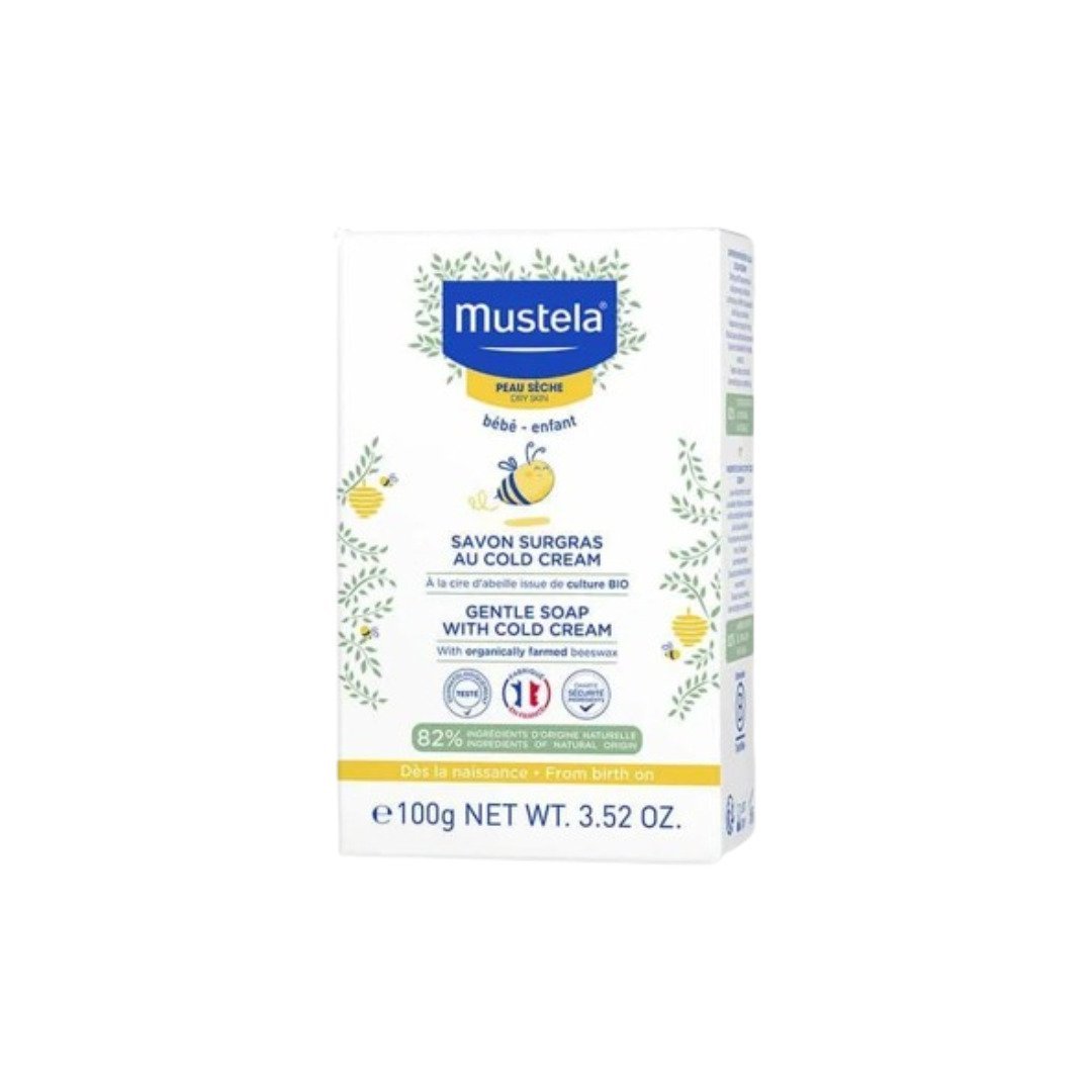 Mustela-Savon-surgras-100gr.jpg Mustela Savon Surgras 100gr – Image 1