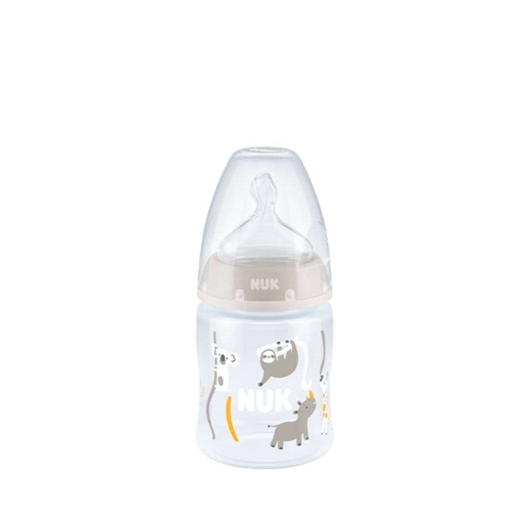 NUK-Biberon-First-Choice-Plus-avec-Temperature-Control-1.jpg NUK Biberon First Choice Plus avec Temperature Control 0-6 Mois 150ml – Image 1