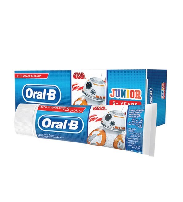 New-Project-10-2-1.jpg Oral-B Dentifrice Fluore Junior 6+ans 75ml – Image 1
