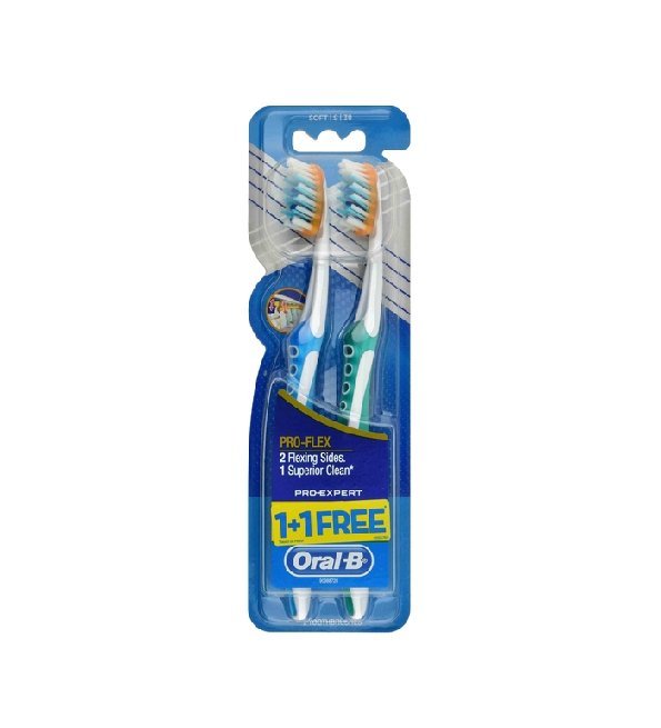 New-Project-6-4-2.jpg Oral-B Brosse À Dents Pro Flex soft 1+1 – Image 1