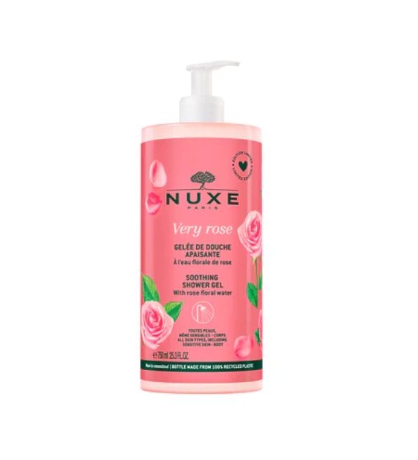 Nuxe-very-rose-gelee-de-douche-apaisant-750ml-1.jpg Nuxe Very Rose Gelee De Douche Apaisant 750ml – Image 1