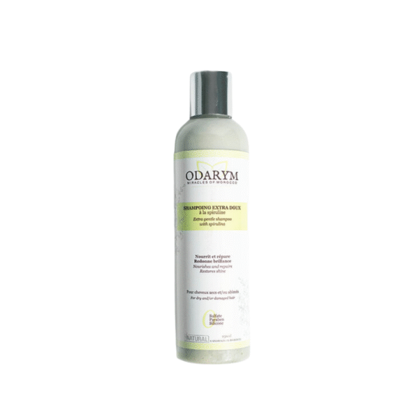 Odarym Shampoing Liquide EXTRA DOUX à La Spiruline et à L&rsquo;huile de Coco