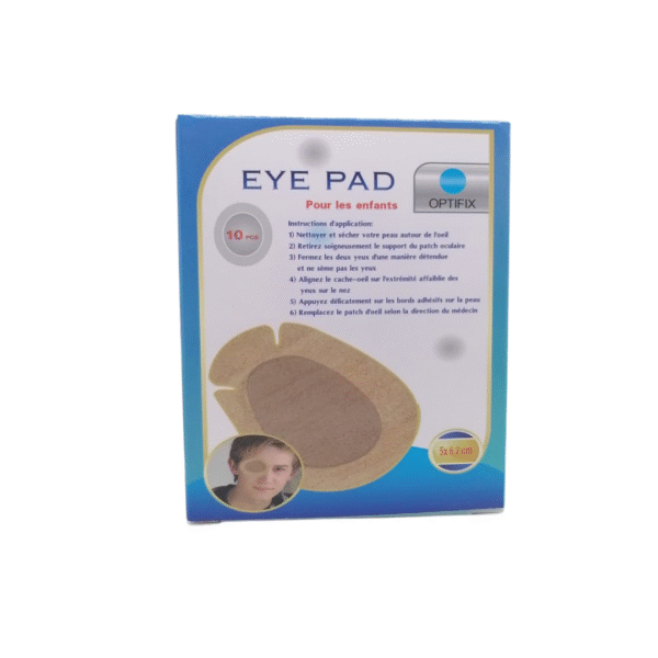 Optifix Eye Pad For Enfant AM 5 X 6.2 10 Pieces