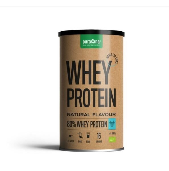 PURASANA PROTEINE DE LAIT DE VACHE 80% 400G