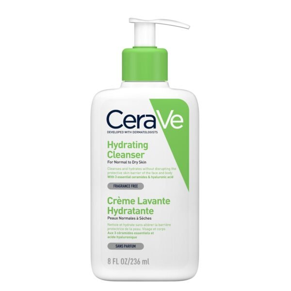 CeraVe Crème Lavante Hydratante Peau Normale à Sèche | 236ml Bis