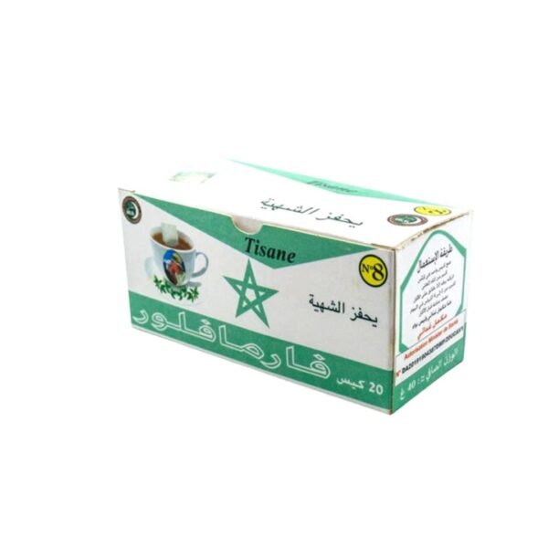 Pharmaflore Tisane N°8 Pour L&rsquo;appetit 20 Sachet