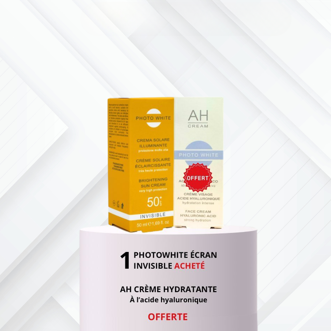 Photo-White-Ecran-Invisible-Spf-50-AH-Cream-30ml-Offert-1.png Photo White Ecran Invisible Spf 50+ = AH Cream 30ml Offert – Image 1