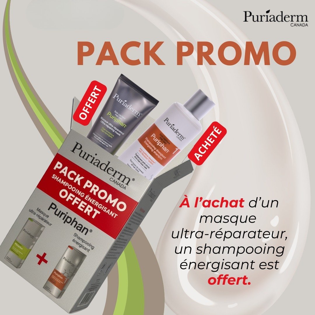 Puriaderm-Puriphan-Masque-Ultra-ReparateurPuriphan-Shampoing-Energissant-Pack Puriaderm Puriphan Masque Ultra-Reparateur+Puriphan Shampoing Energissant Pack – Image 1