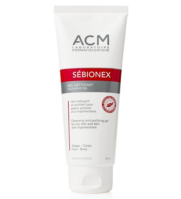 SEBIONEX-GEL-NETTOYANT-200ml-3760095250274-acm-1.jpg Acm Sébionex Gel moussant – 200 ml – Image 1