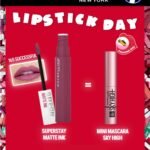 MAYBELLINE SUPERSTAY MATTE INK Pinks 165 SUCCESSFUL = MNY SKY HIGH MINI