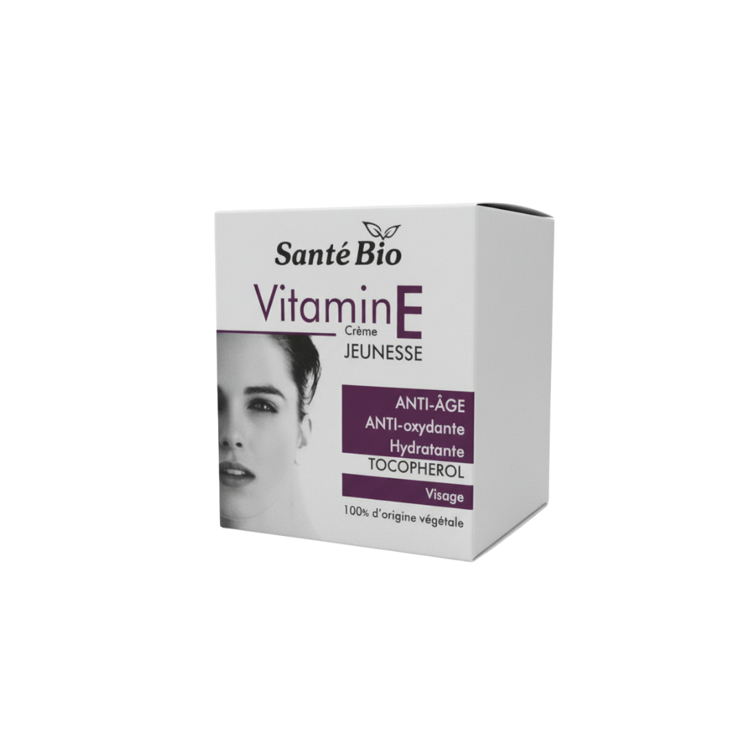 Sante-Bio-Creme-Jeunesse-Vitamine-E-50gr.png Sante Bio Creme Jeunesse Vitamine E 50gr – Image 1