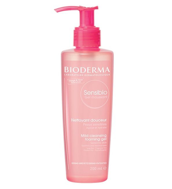 Sensibio-gel-moussant-200ml-3401381507565-bioderma-1.jpg Bioderma – Sensibio Gel Moussant Nettoyant Douceur – 200 ml – Image 1
