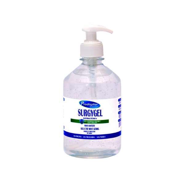 Surgygel Gel Hydroalcoolique Naturel Pompe 500ml