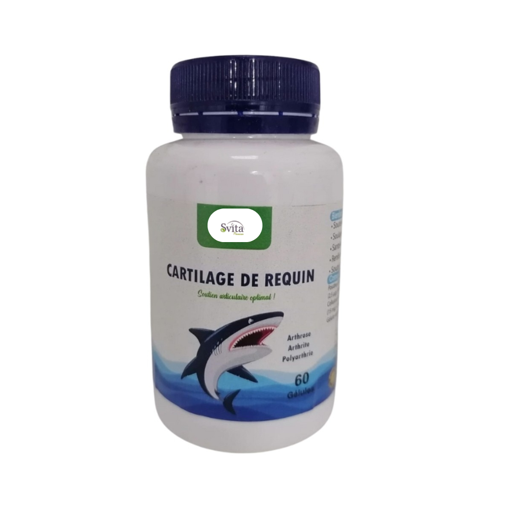 Svita-Premium-Cartilage-de-Requin-60-Gelules.png Svita Premium Cartilage de Requin 60 Gelules – Image 1