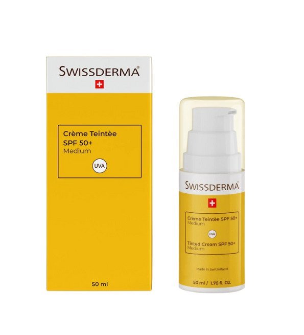 Swissderma-Ecran-teinte-light-spf50-50ml-1.jpg Swissderma Ecran Teinte Light Spf50+ 50ml – Image 1