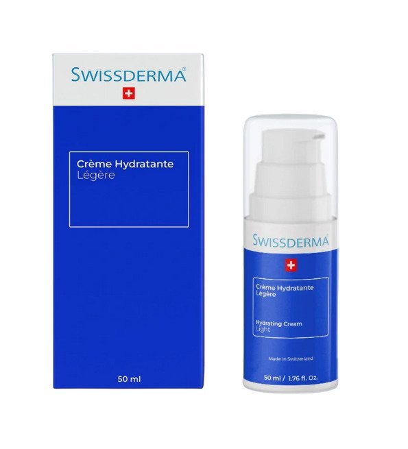 Swissderma-creme-hydratante-legere-50ml-1-1.jpg Swissderma Creme Hydratante Legere 50ml – Image 1