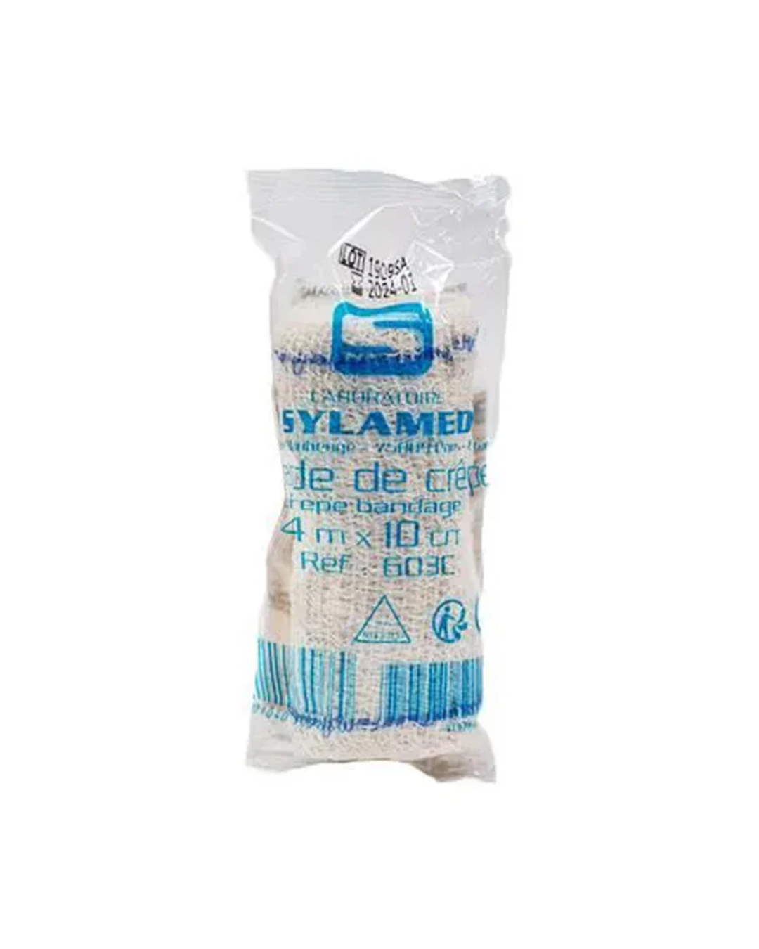 Sylamed-Bande-de-crepe-410cm-1.png Sylamed Bande de Crepe 4 x 10cm – Image 1