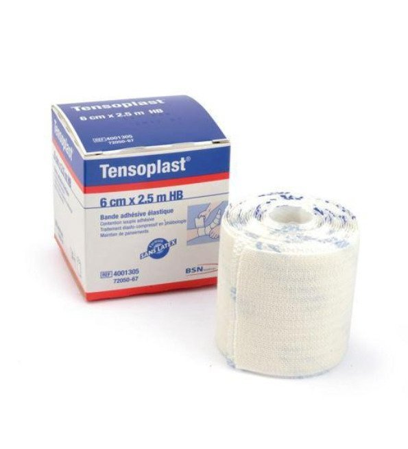 Tensoplast-bande-adhesive-elastique-256-1.jpg Tensoplast Bande Adhesive Elastique 2,5*6 – Image 1