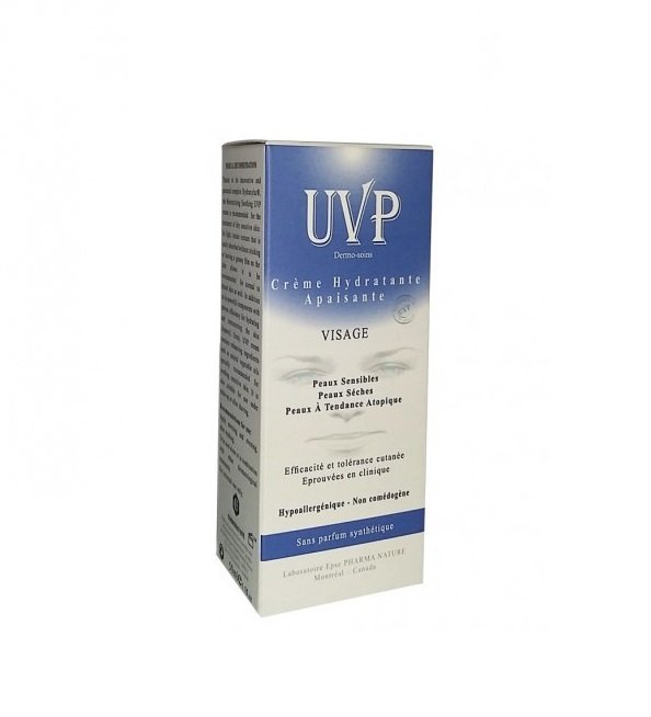 Uvp-Creme-Hydratante-Apaisante-Visage-50ml-1.jpg Uvp Creme Hydratante Apaisante Visage 50ml – Image 1