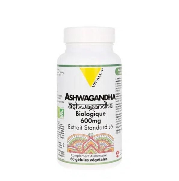 VITALL PLUS ASHWAGANDHA BIO 600mg