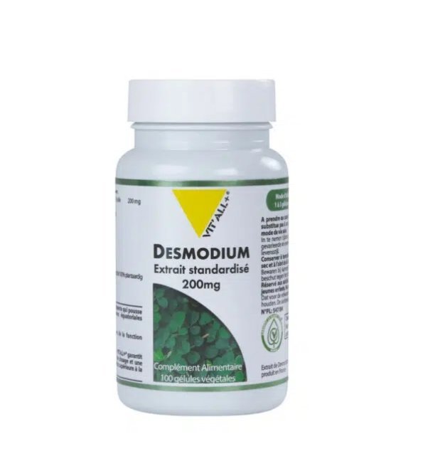 VITALL-PLUS-DESMODIUM-200G-100GEL-1.jpg VITALL PLUS DESMODIUM 200G 100 GELULES – Image 1