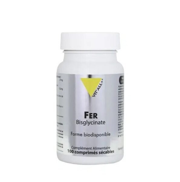 VITALL PLUS FER BISGLYCINATE 27MG 100 CAPSULES