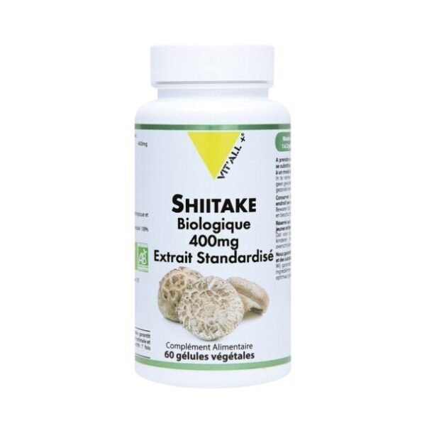 VITALL PLUS SHIITAKE BIO 400MG