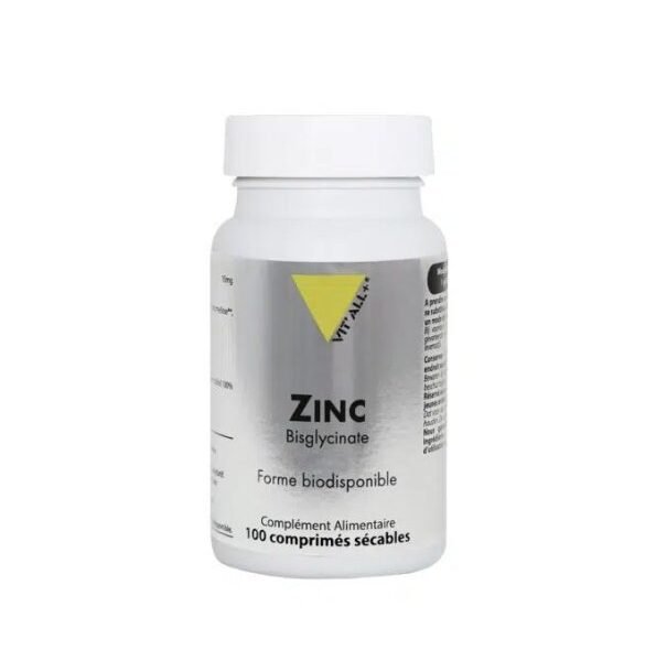 VITALL PLUS ZINC 30MG 100 COMPRIMES