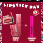 MAYBELLINE SUPERSTAY VINYL INK 160 SULTRY = MINI MASCARA FIREWORK