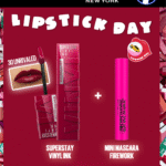 MAYBELLINE SUPERSTAY VINYL INK 30 UNRIVALED = MINI MASCARA FIREWORK