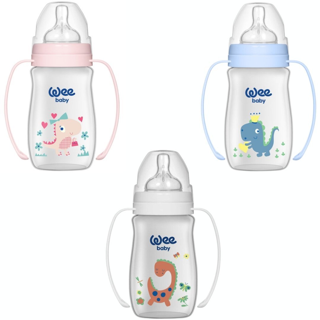 WeeBaby-Biberon-Large-Avec-Poignees-0-6-Mois-250ml-138-F-1-1.jpg WeeBaby Biberon Large Avec Poignees 0-6 Mois 250ml 138-F – Image 1