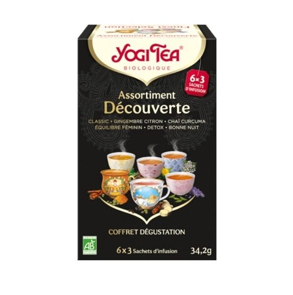 YOGI TEA ASSORTIMENT DÉCOUVERTE 17 X 2G