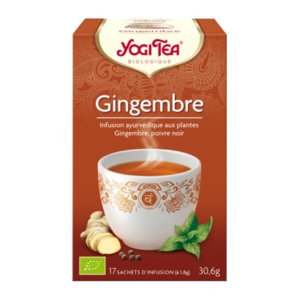 YOGI TEA GINGEMBRE 17 X 2G