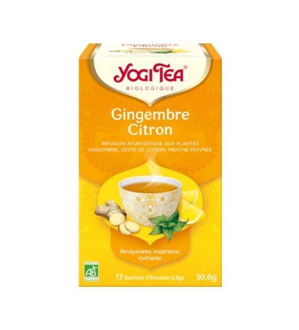 YOGI-TEA-GINGEMBRE-CITRON-17-X-2G-1.jpg YOGI TEA GINGEMBRE CITRON 17 X 2G – Image 1