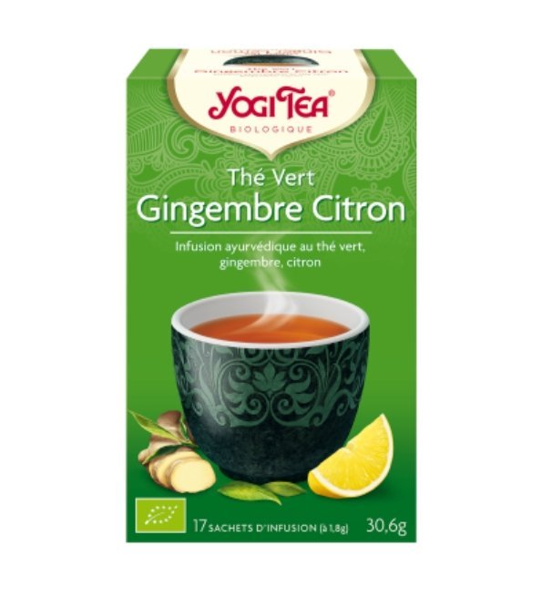 YOGI-TEA-THE-VERT-GINGEMBRE-CITRON-172G-1.jpg YOGI TEA THE VERT GINGEMBRE CITRON 17 X 2G – Image 1