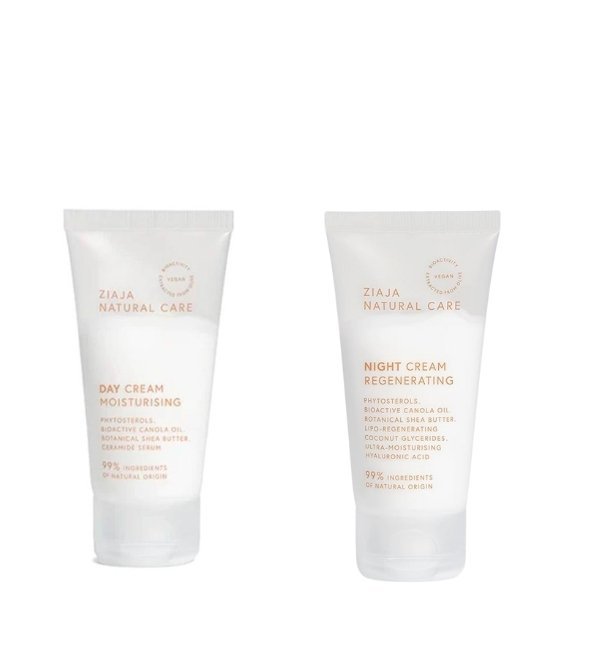 Ziaja-Naturel-Care-Creme-Hydratante-jour-Creme-Regeneratrice-Nuit-OFFERTE-1.jpg Ziaja Naturel Care Creme Hydratante jour + Creme Regeneratrice Nuit OFFERTE – Image 1