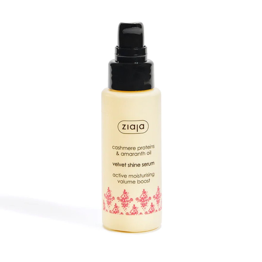 Ziaja-cashmere-serum-velvet-shine-pour-chvx-50ml.jpg Ziaja Cashmere Proteins Velvet Shine Serum 50Ml – Image 1