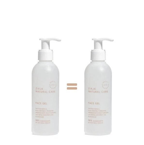Ziaja Natural Care Gel Nettoyant 2*190ml Pack