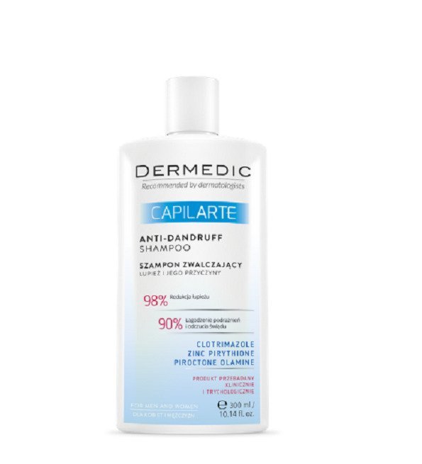 antipellicules-capilarte.jpg Dermedic Capilarte Shampoing Antipelliculaire 300ml – Image 1