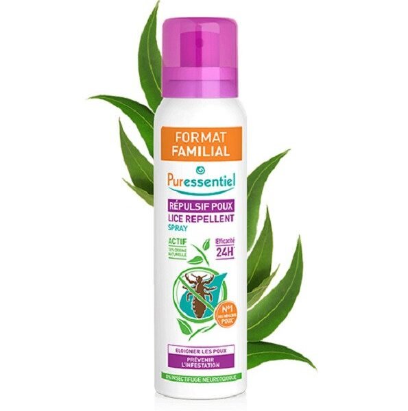 PURESSENTIEL – ANTI POUX SPRAY RÉPULSIF 24H FORMAT FAM 200ML