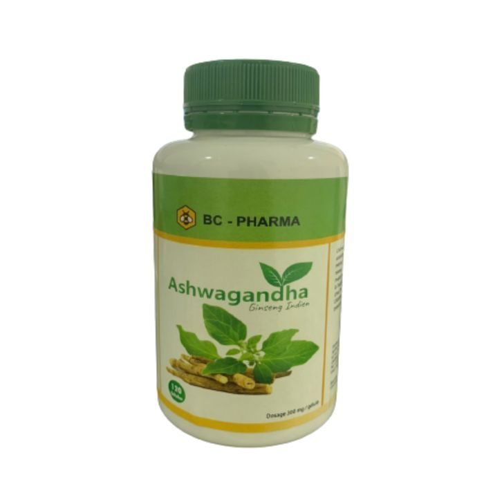 bc-pharma-ashwagandha-300-mg-120-gelules.jpg BC PHARMA Ashwagandha Ginseng Indien 120 Gelules – Image 1