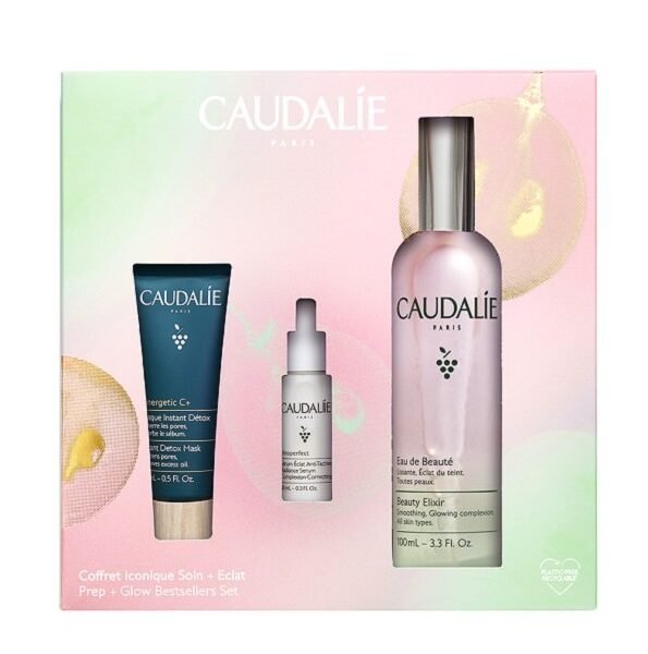 CAUDALIE le trio Detox et Eclat