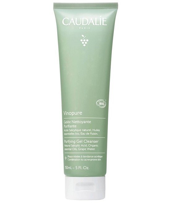 caudalie-vinopure-gelee-nettoyante-purifiante-150-ml.jpg Caudalie Vinopure Gelée Nettoyante Purifiante – 150ml – Image 1