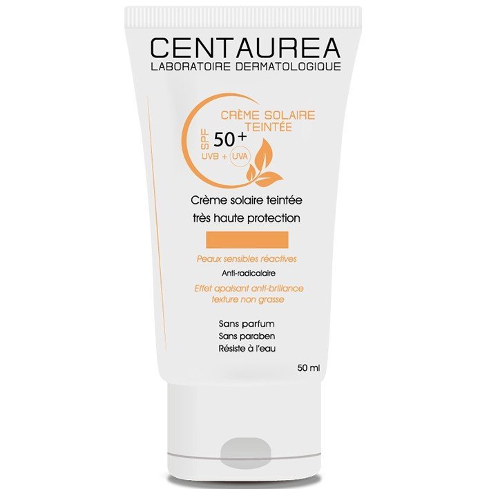centaurea-creme-solaire-teinte-claire-spf50-50ml-1.jpg Centaurea Creme Solaire Teinte Claire spf50+ 50ml – Image 1