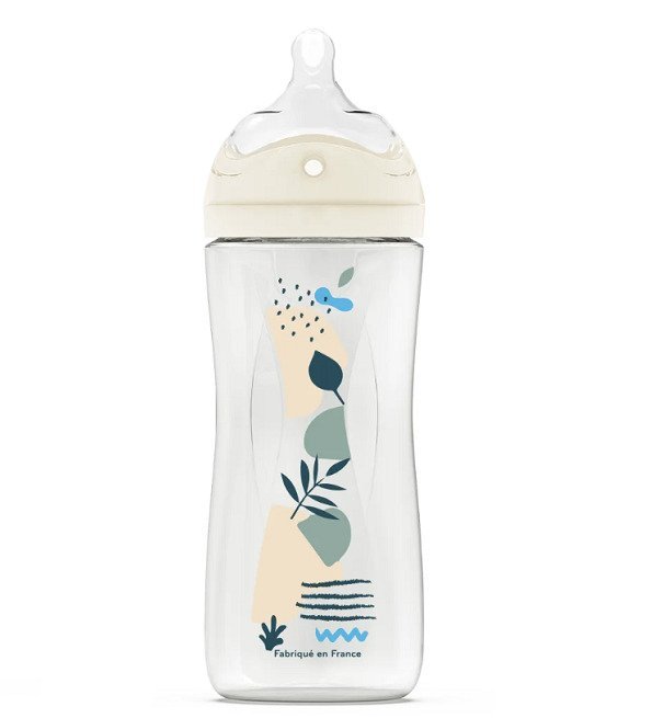 dodie-biberon-bleu-330ml.jpg DODIE Biberon Anti-Colique Débit 2 Bleu 6 mois et plus 330ml – Image 1