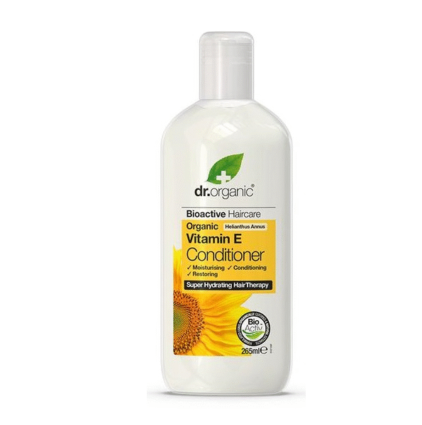 Dr Organic Après Shampoing à la Vitamine E 265Ml