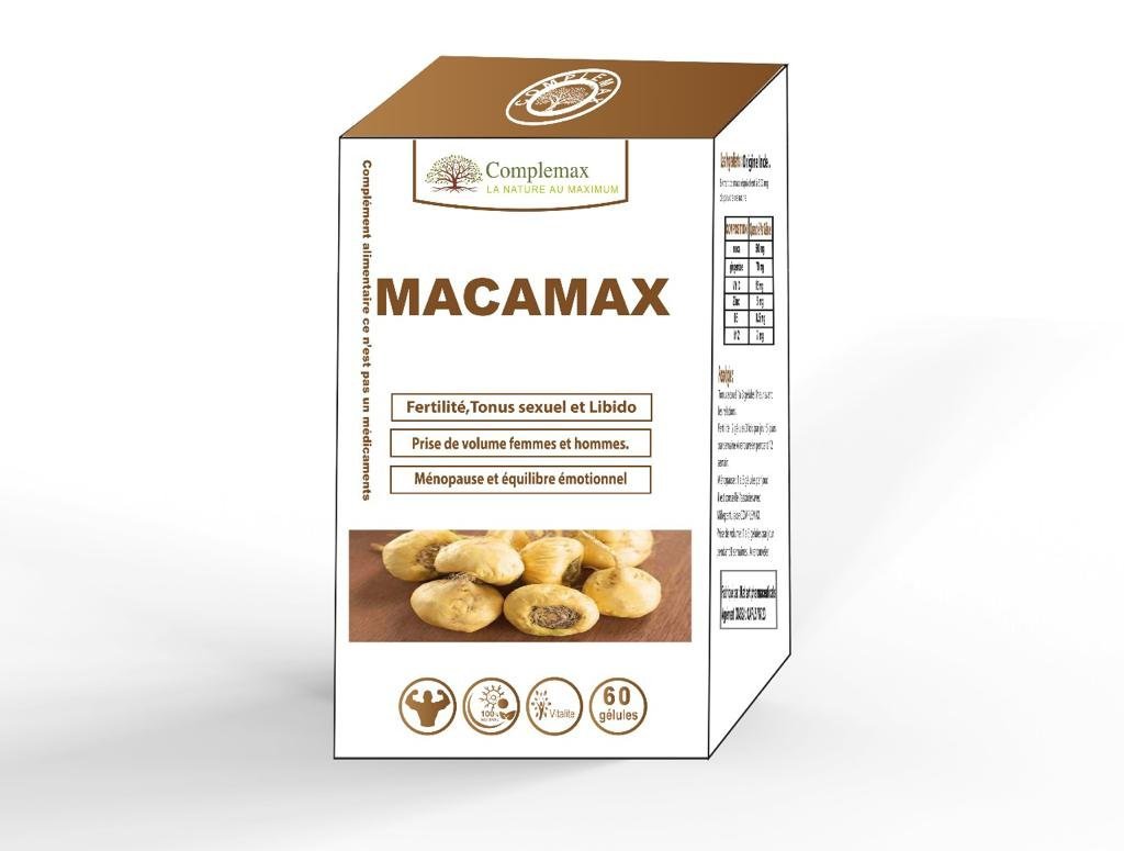 e727fbe8-c34a-4bb5-a81a-7ae5cfd3eb87.jpg Complemax Macamax 60 Gelules – Image 1