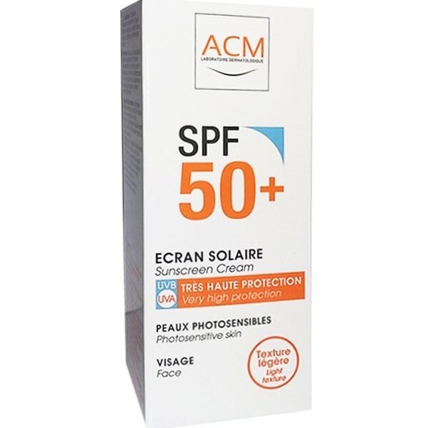 Acm écran solaire Spf 50+ – 50 ml